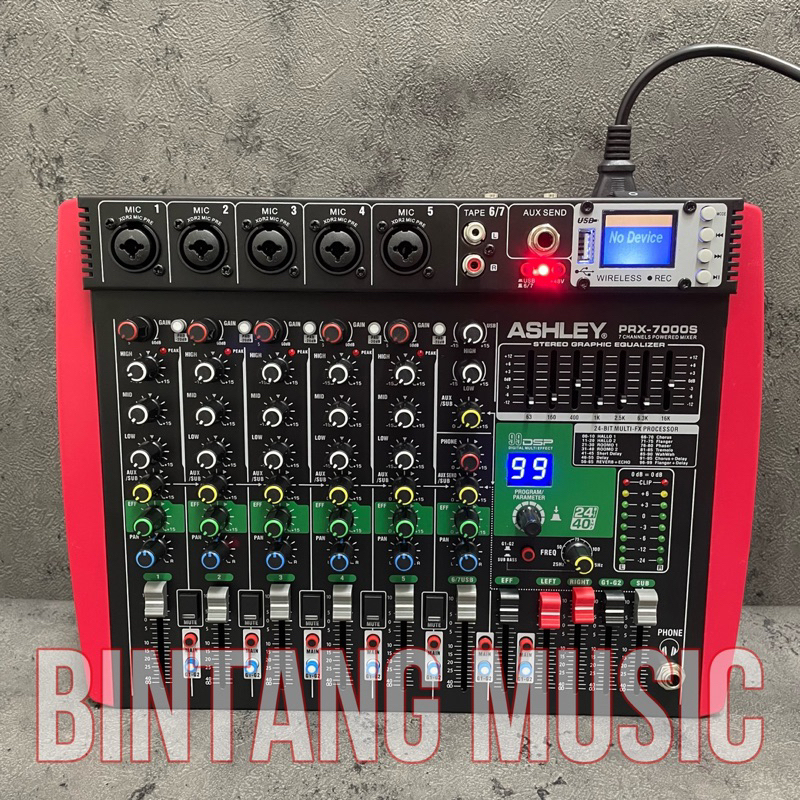 Jual Power mixer Prx 7000s 7channel plus subwoofer / power mixer