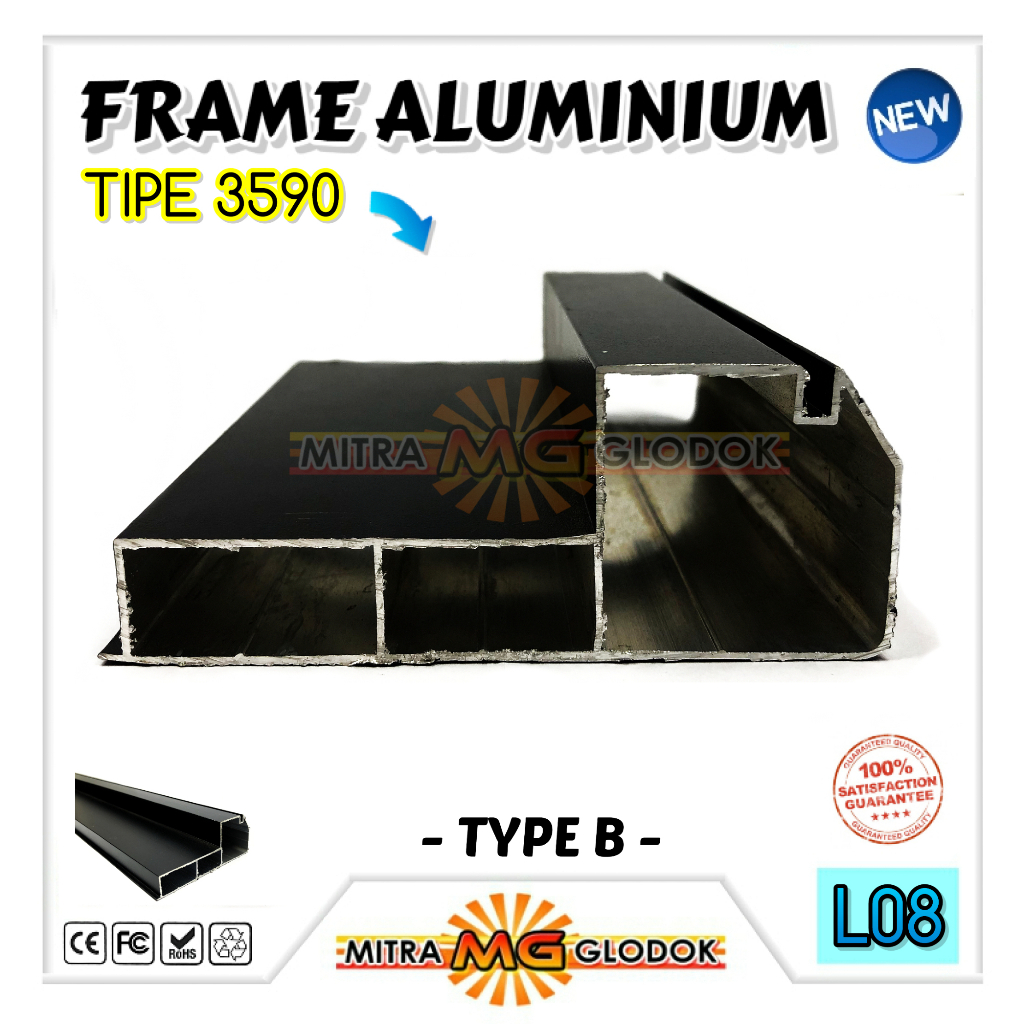 Jual FRAME ALUMINIUM ALUMUNIUM LED RUNNING TEXT & VIDEOTRON | STANDARD ...