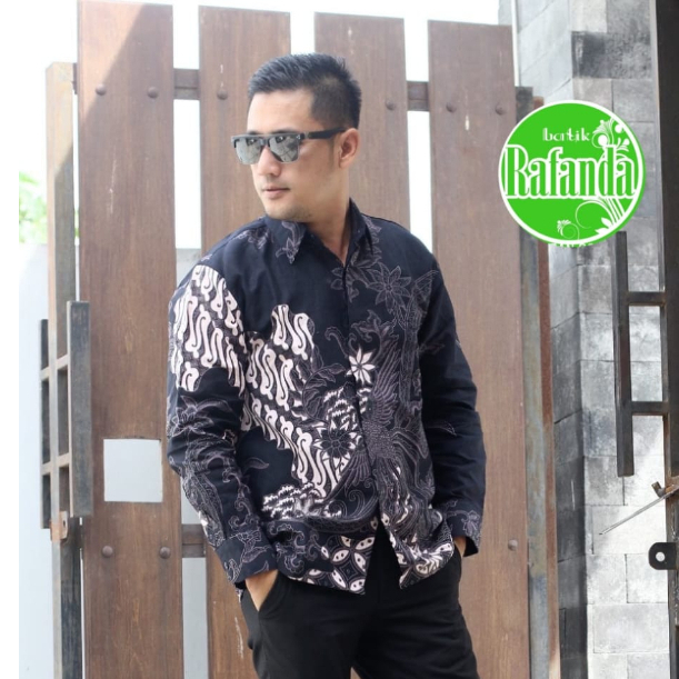 Jual Peksi Seling Kemeja Batik Pria Lengan Panjang Atasan Batik Baju