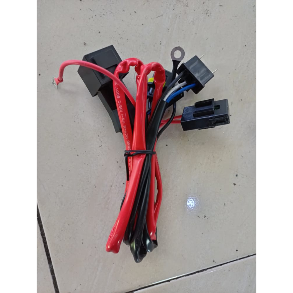 Jual Kabel relay set biled MOTOR H4 12V biled AES | Shopee Indonesia