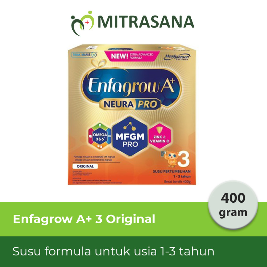 Jual Enfagrow A+ 3 Original 400 Gr | Shopee Indonesia