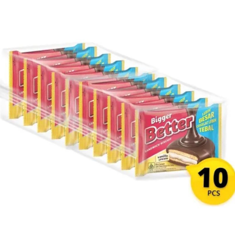 Jual Better Sandwich Renteng (10pcs) | Shopee Indonesia