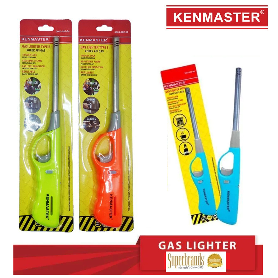 Jual KENMASTER Gas Lighter Pematik Api / Korek Pematik / Korek Api ...