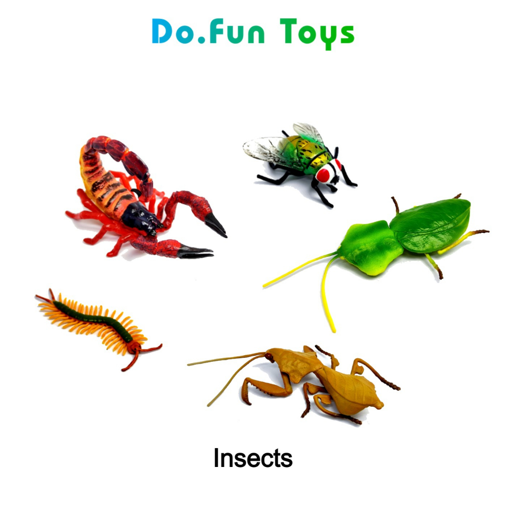 Jual Animal Figurine | INSECTS NEW / Mainan Miniatur Binatang Serangga ...