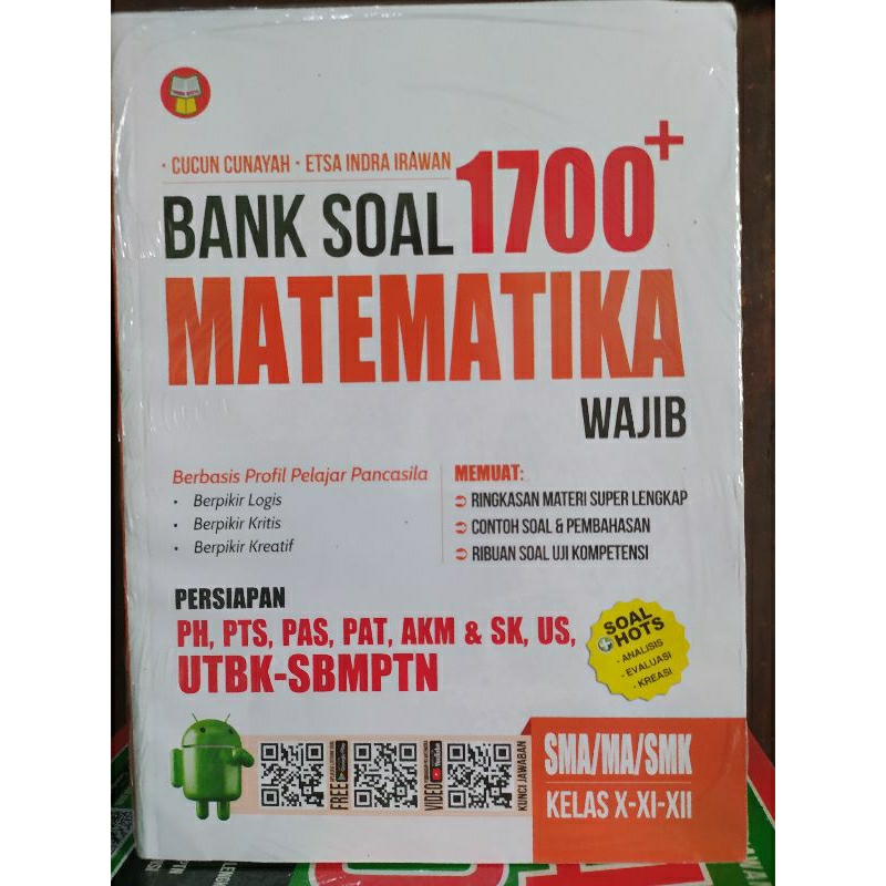 Jual Buku Yrama Widya 1700 Plus Bank Soal Matematika Wajib Smama Shopee Indonesia 5420