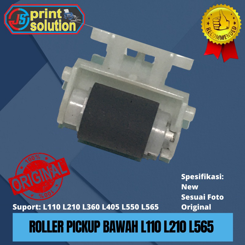 Jual Roller Pick Up Bawah Set Dengan Besi Printer Epson L110 L120 L300 L310 L210 L350 L360 Dll 5555