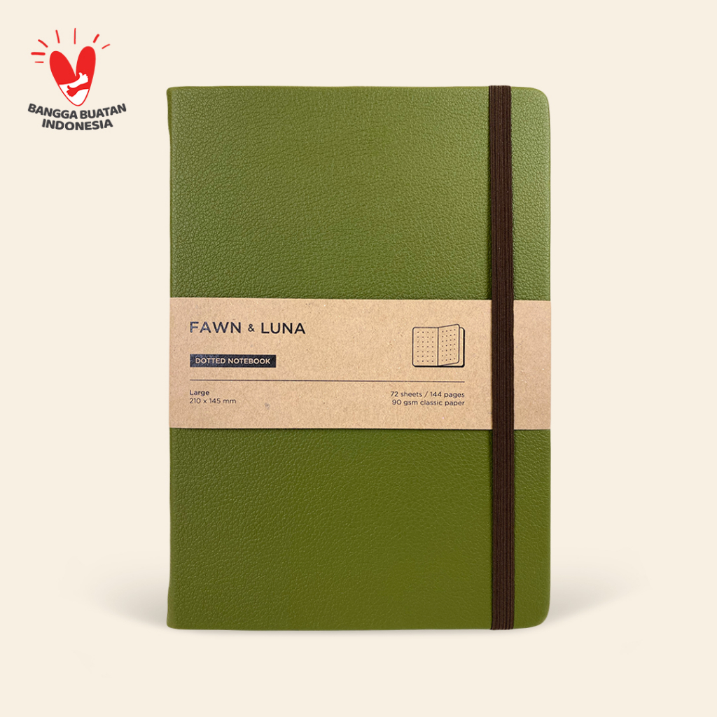 Jual [PEBBLE COLLECTION] Notebook Large A5 - Classic Paper 90 gsm ...