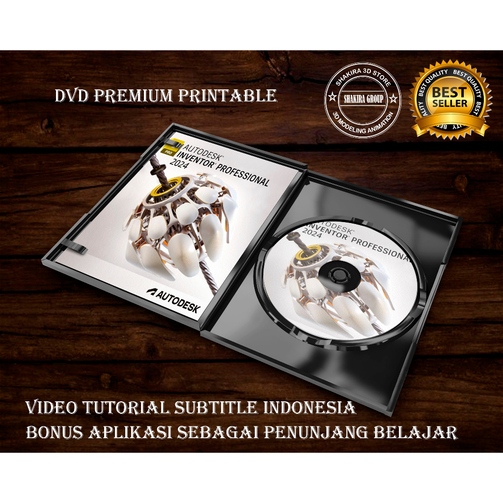 Jual Autodesk Inventor 2024 Video Tutorial Mastering SUBTITLE BAHASA ...