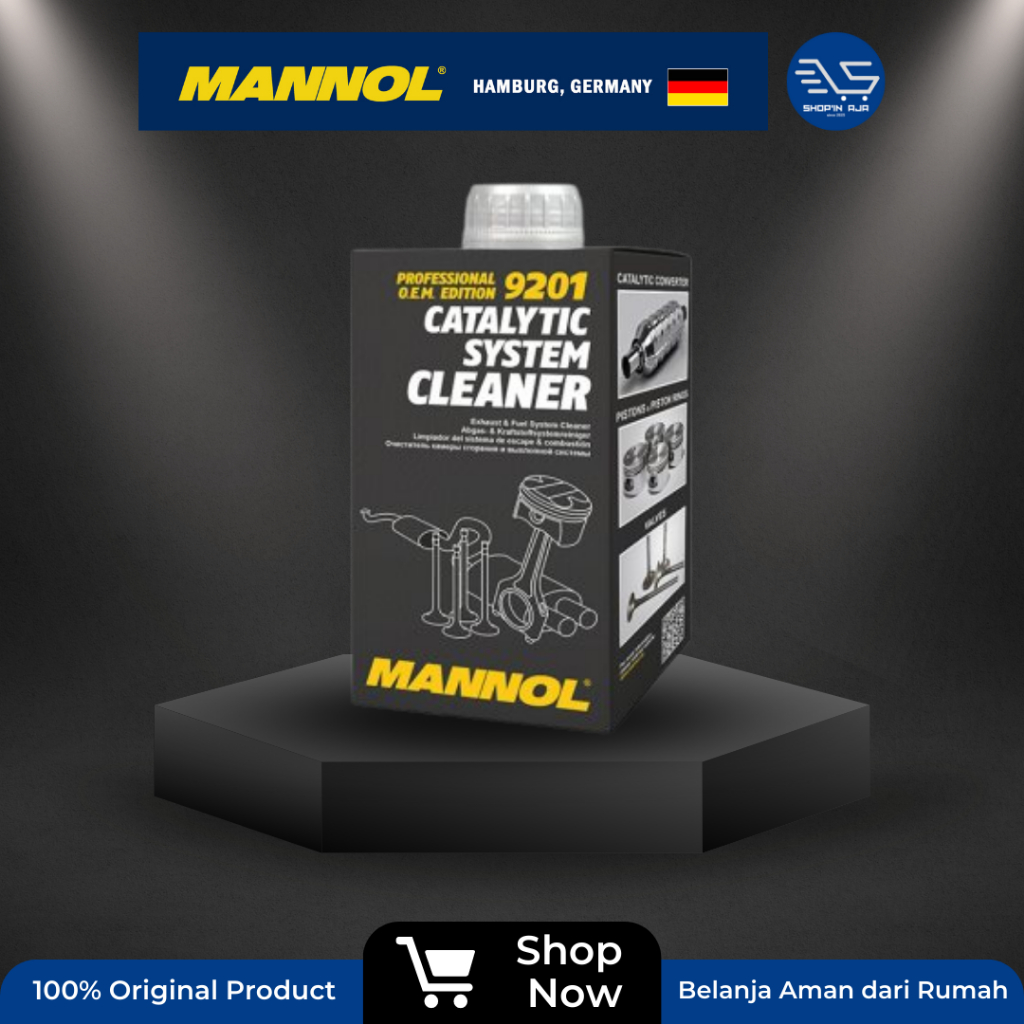 Jual MANNOL 9201 Catalytic System Cleaner Shopee Indonesia
