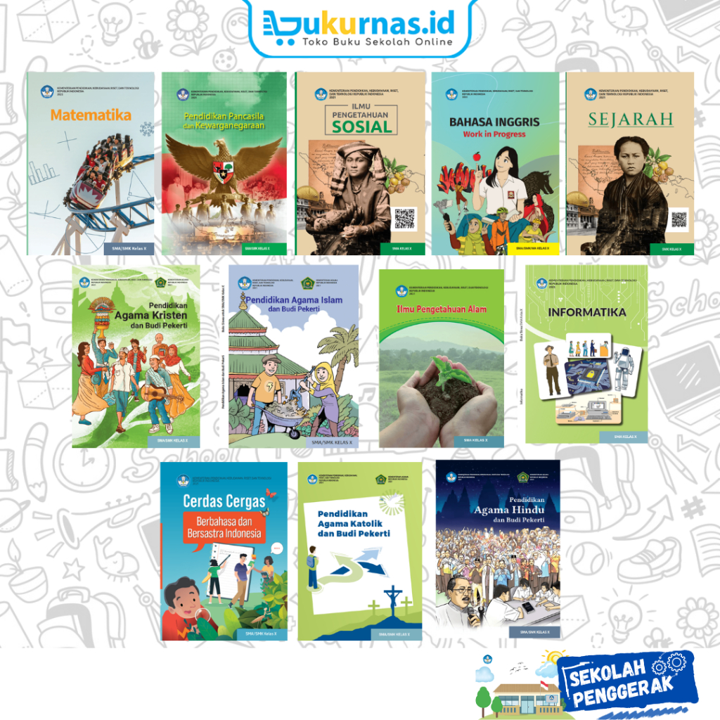 Jual Buku Siswa SMA/MA Kelas 10 Kurikulum Merdeka - Kemdikbud | Shopee ...