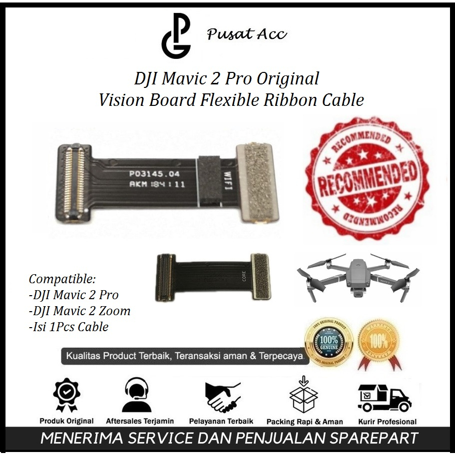 Câble Plat Flexible Pour DJI Avata - Connexion Capteur Vision / Carte Mère - Neuf