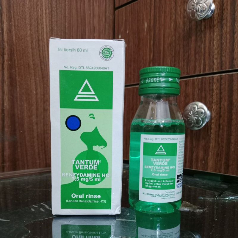 Jual Tantum Verde Oral Rinse 60ml - Obat Kumur | Shopee Indonesia