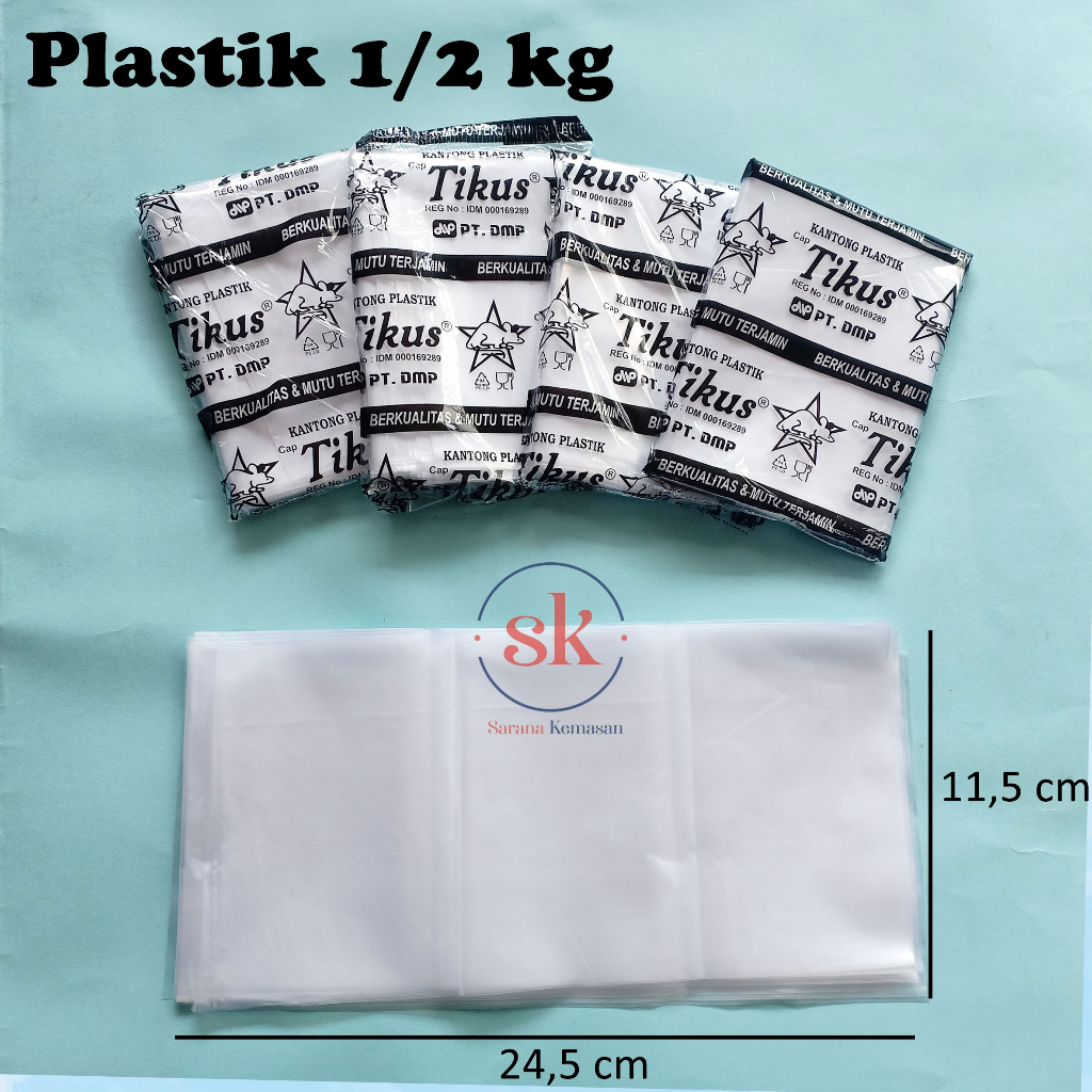 Jual Kantong Plastik Pe Plastik Gula Kiloan 1 2kg Shopee Indonesia