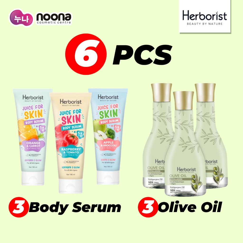 Jual HERBORIST PAKET BUNDLING HERBORIST OLIVE OIL HERBORIST BODY