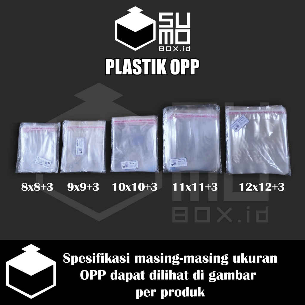 Jual Plastik Opp Roti Seal Lem 8x8 9x9 10x10 11x11 12x12 Plastik Kemasan Souvenir Shopee 5645