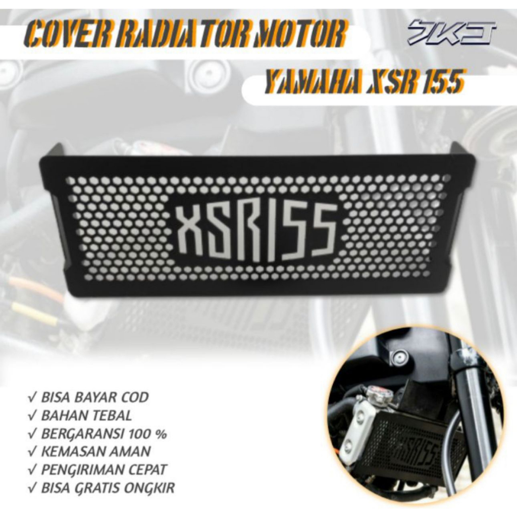 Jual Cover radiator yamaha XSR 155 model sarang tawon awet presisi ...