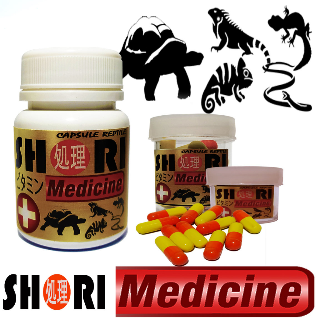 Jual SHORI REPTILE MEDICINE VITAMIN OBAT SUPLEMEN BIAWAK IGUANA KURA