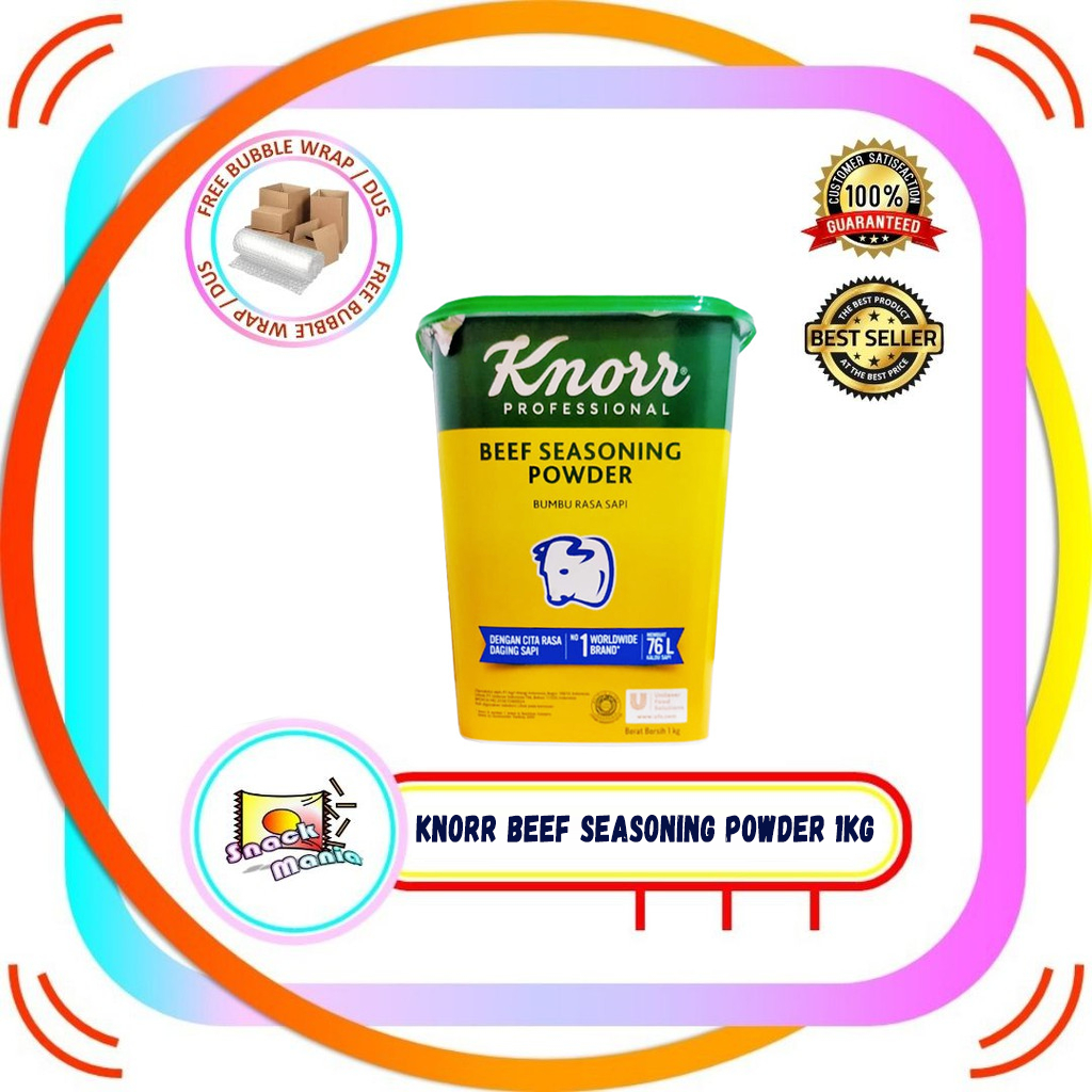 Jual Knorr Beef Seasoning Powder 1 Kg Bumbu Kaldu Sapi Shopee Indonesia