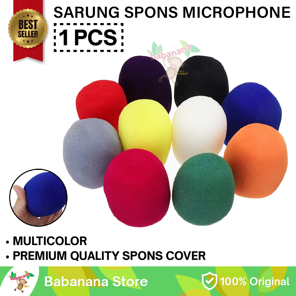 Jual Busa Spons Pelindung Kepala Mic Cover Spon Tutup Microphone Sponge