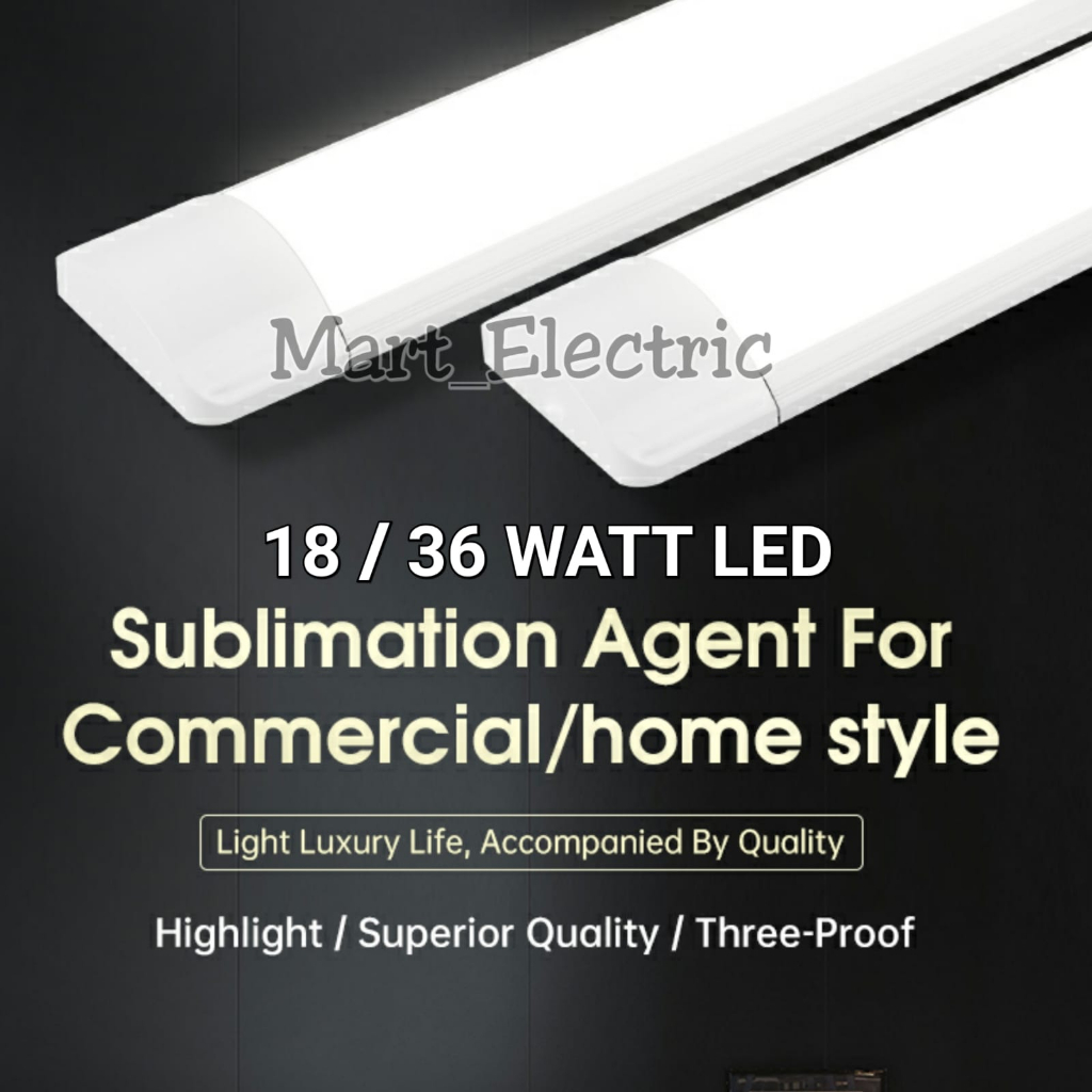 Jual LAMPU KAP PLAFON TL RM LED 18 / 36 WATT / LAMPU KAP RM LED 18W 36W ...