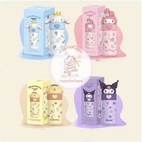 Promo Gelas Stainless Sanrio / Botol Minum Stainless Kuromi