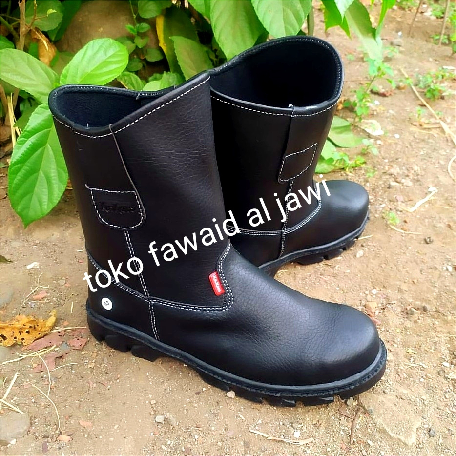 Jual Sepatu Safety Boot King Kickers Skn Asli Boot Termurah Ujung Besi Keselamatan Kerja Pabrik