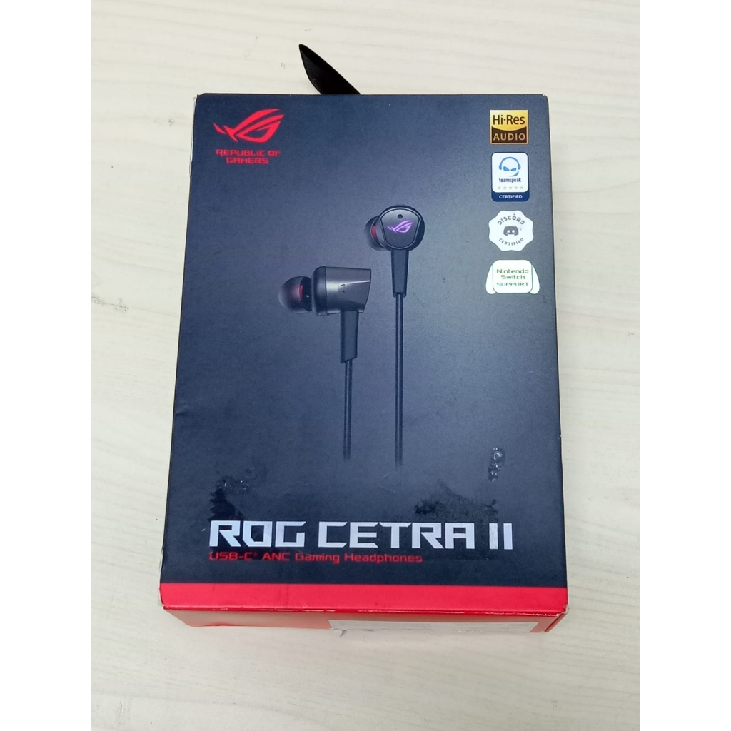 Jual ASUS ROG Cetra II / Cetra 2 in-ear Gaming Headphones with ANC USB ...