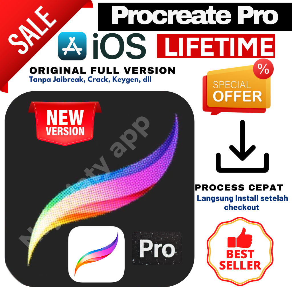 harga procreate di ipad