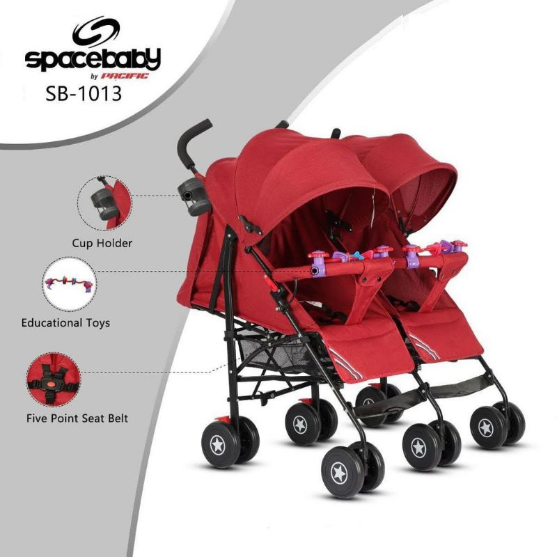 Jual Stroller Baby Twins Kereta Bayi Kembar SB 1013 Shopee