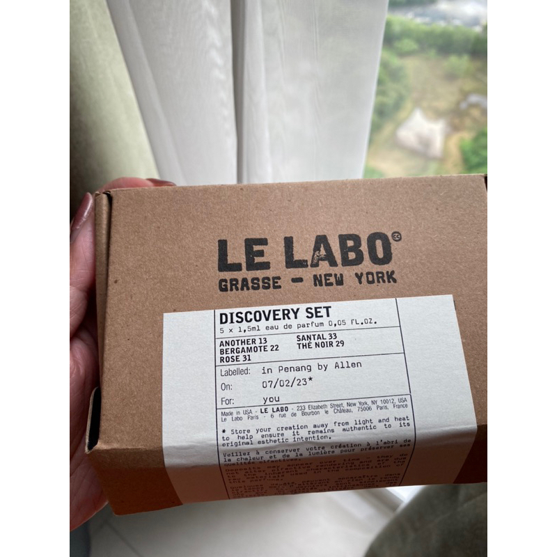 Jual SPECIAL SET LE LABO Discovery Set mini vial | Shopee Indonesia