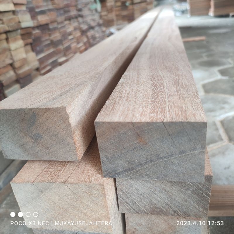 Jual KASO USUK KAYU BENGKIRAI HALUS 5 x 7 x 100 400 cm Shopee Indonesia