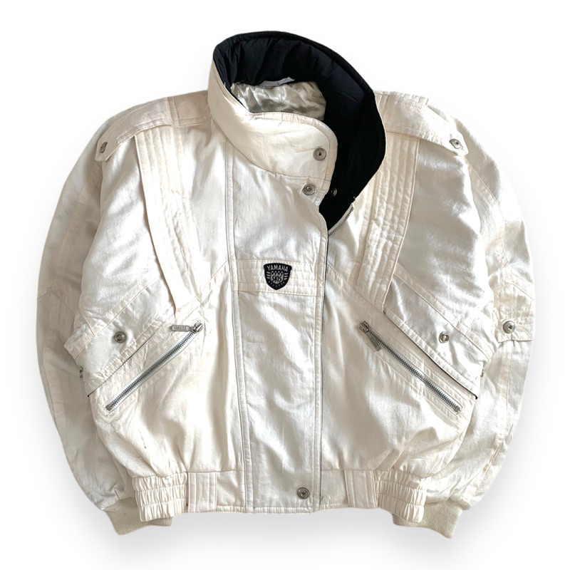 Jual Yamaha SKIS Vintage Flight Jacket ( 2 in 1 with Vest ) Shopee