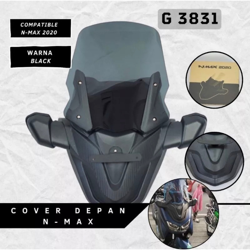 Jual Cover Body Depan Nmax New Set Visor Plus Spion Nmax All 2020 2021