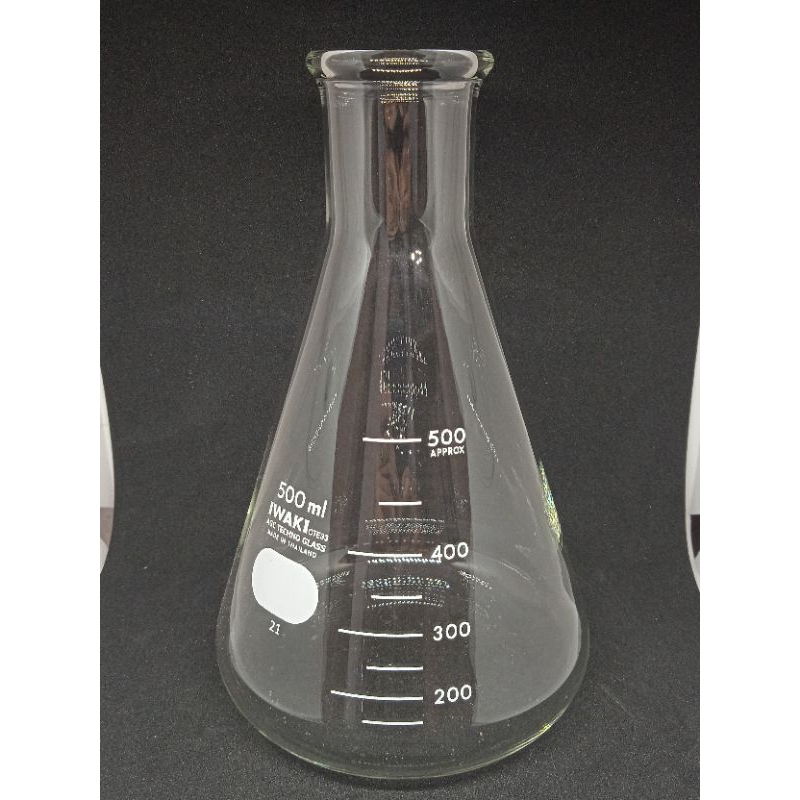 Jual Erlenmeyer Flask 500 Ml Iwaki Shopee Indonesia 1795