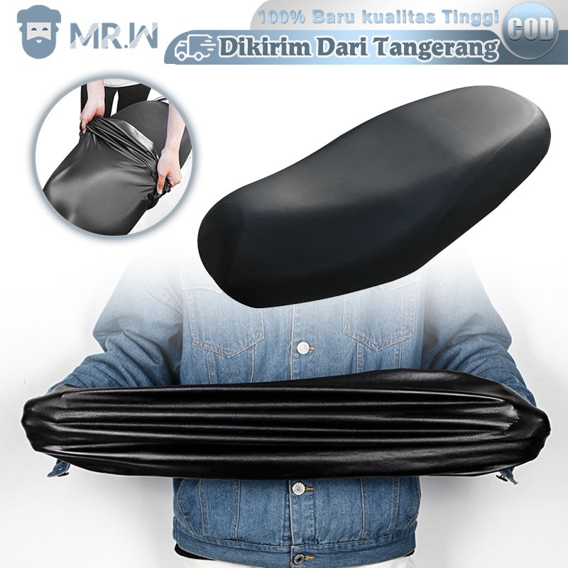 Jual Cover Jok Motor Anti Air Sarung Jok Motor Universal Bahan Kulit Pelindung Jok Motor