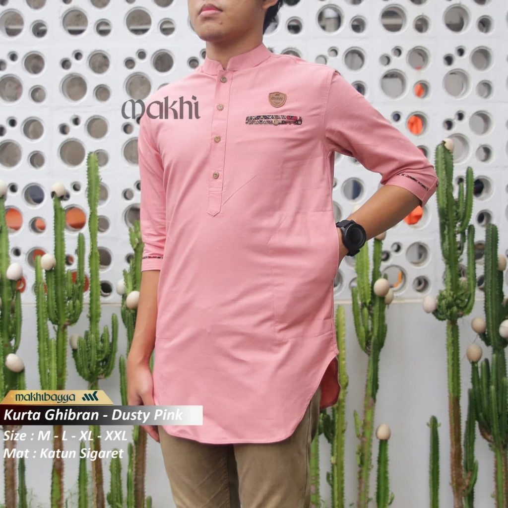 Koko Qurta Muslimin Kurta Pakistan Premium Makhibayya / Marajo Bahan Katun Sigar - foto 3