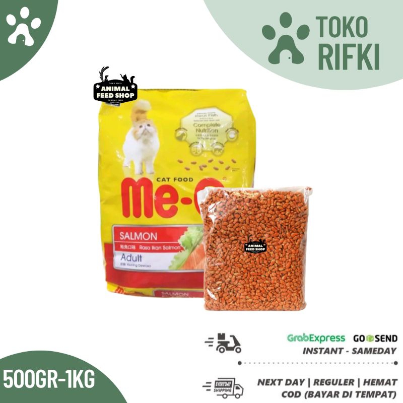 Jual Me O Salmon Kg Makanan Kering Kucing Dewasa Meo Salmon Repack