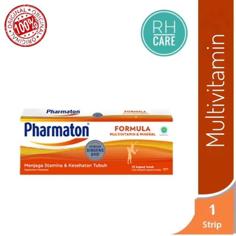 Jual Pharmaton Formula Multivitamin 5 Kapsul | Shopee Indonesia