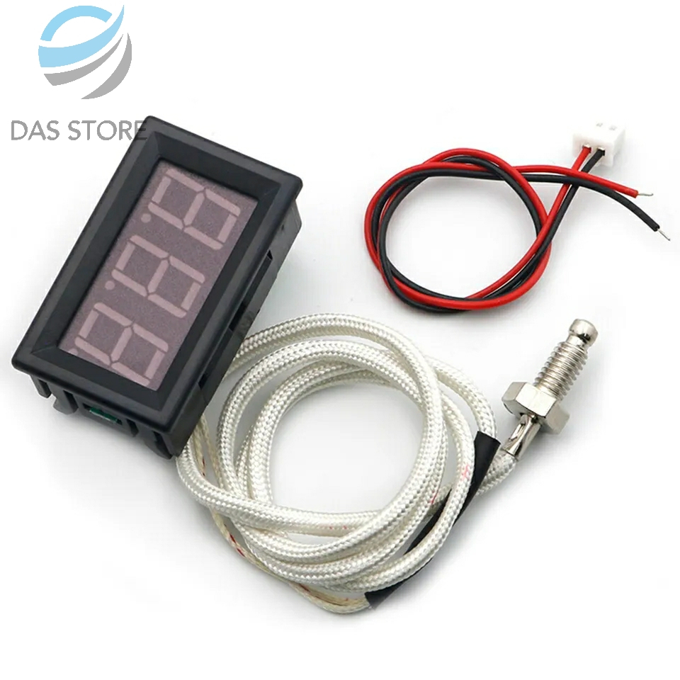 thumbnail image 2 of XH-B310 Digital LED Thermometer – DC 12V, K-Type Thermocouple With M6 Probe 2 of 5