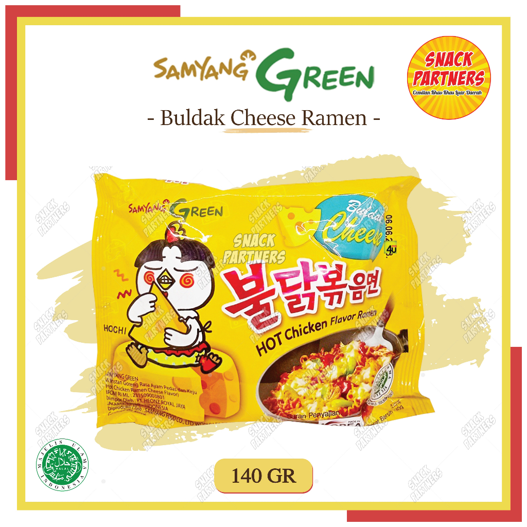 Jual SAMYANG GREEN - Famous Hot Chicken Ramen - Mie Instant / Buldak ...