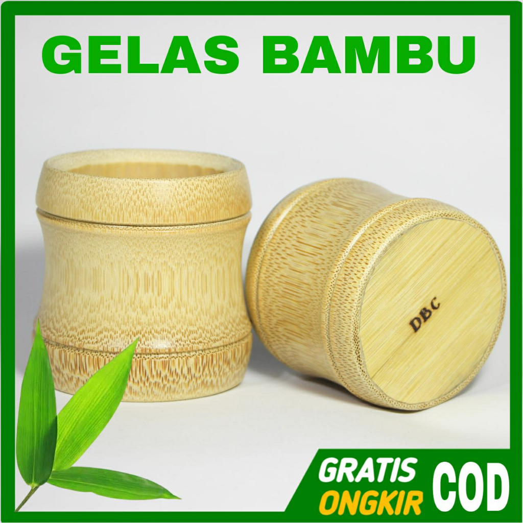 Jual Gelas Sloki Mini Dari Bambu Asli Bukan Gelas Kaki Kaca Maupun Gelas Sloki Stainless Gelas 9344