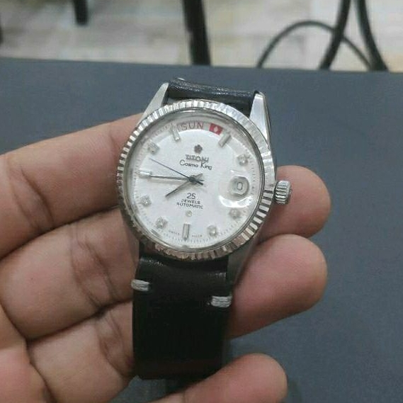 Cosmo 55 Jam Tangan Titoni Automatic Titoni Cosmo King Hotsell