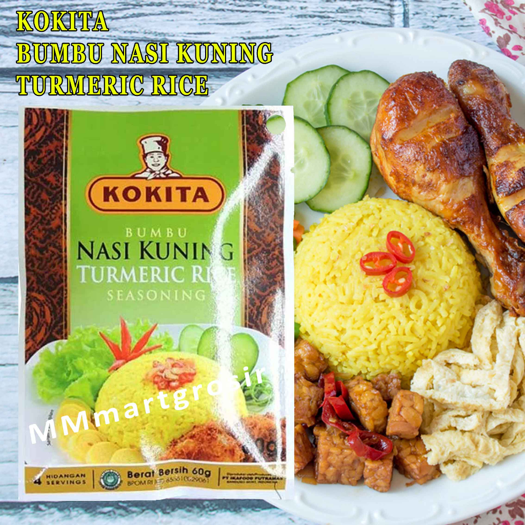 Jual Kokita/ Bumbu Nasi Kuning/ Turmeric Rice/ 60gr | Shopee Indonesia