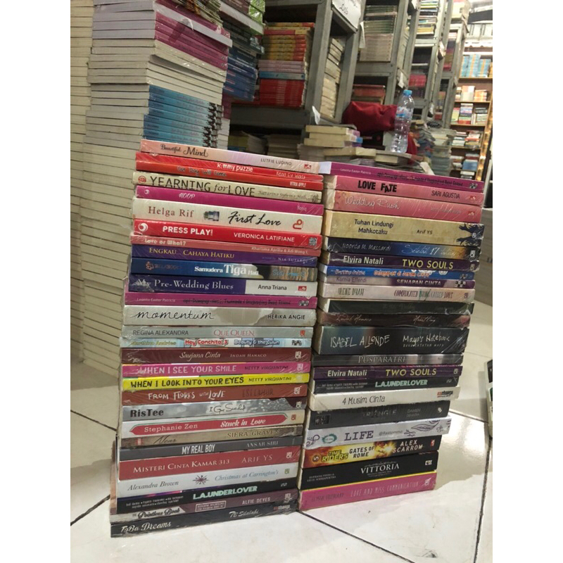 Jual ( PROMO BUKU MURAH ORIGINAL ) OBRAL MURAH NOVEL / ORIGINAL / 9000 ...