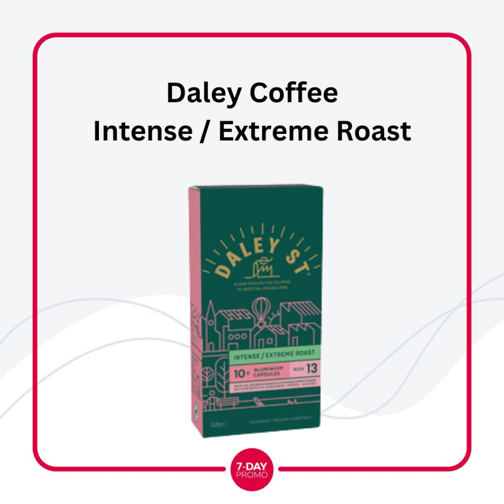 Jual Nespresso Daley St Coffee Capsules Intense / Extreme Shopee Indonesia