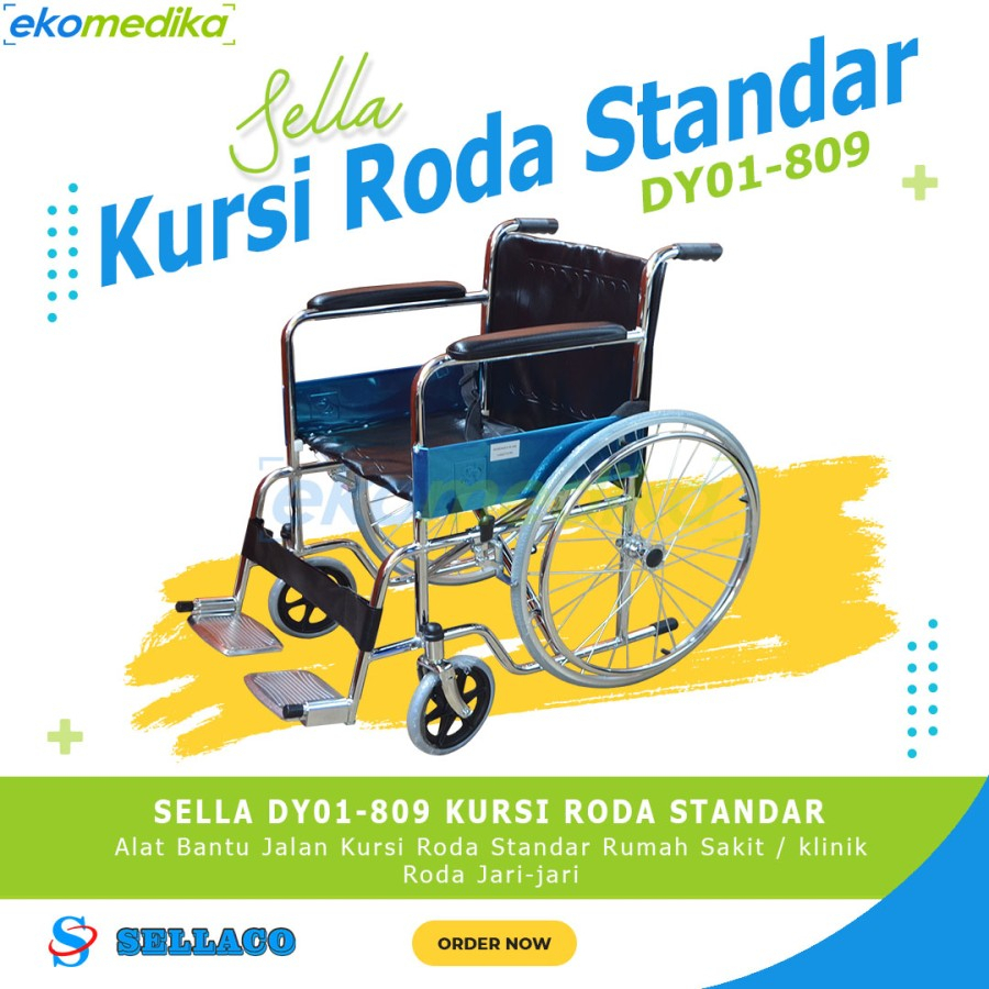 Jual Kursi Roda Standar Gea Fs Kursi Roda Rumah Sakit Juara Jm