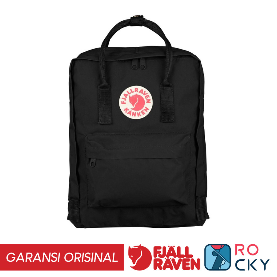 Jual Tas Ransel Fjallraven Kanken Classic Color Black Shopee Indonesia