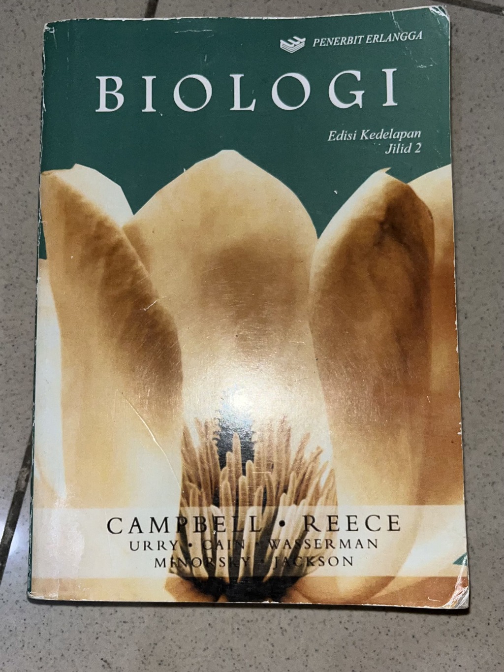 Jual Biologi Edisi Kedelapan Jilid 2 Penerbit Erlangga Campbell Reece