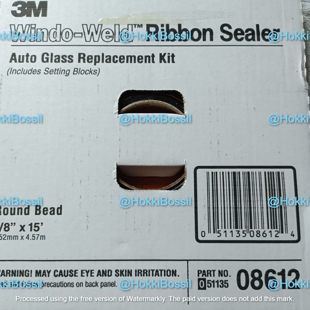 Jual 3M WINDO-WELD RIBBON SEALAER 08612 (UKURAN 9,52 mm x 4,57 m ...