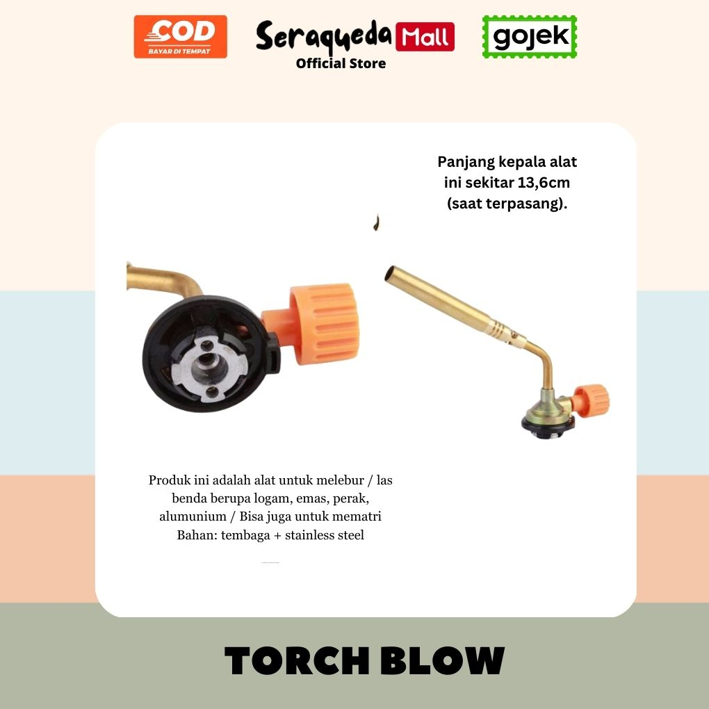 Jual Kepala Las Single Manual Gas Torch Manual Bahan Kuningan Dan Besi Shopee Indonesia